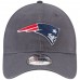 Men's New England Patriots New Era Graphite Core 49FORTY Fitted Hat 2934339